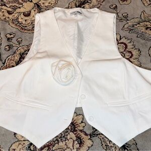 Fashion Nova White Vest